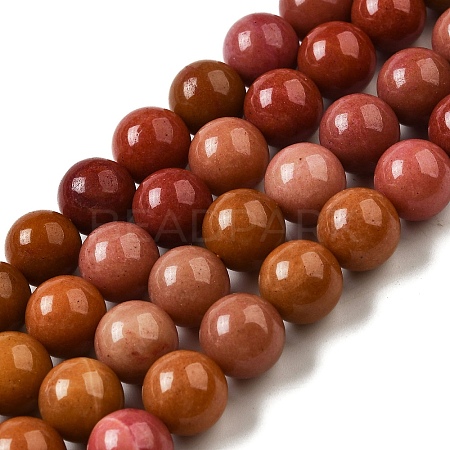 Dyed Natural Malaysia Jade Beads Strands G-G021-02C-19-1