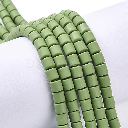 Handmade Polymer Clay Bead Strands X-CLAY-ZX006-01-202-1