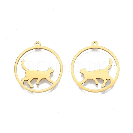 Ion Plating(IP) 201 Stainless Steel Pendants LS-STAS-N098-098LG-1