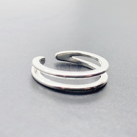 Brass Double Strands Cuff Toe Rings FS-WGE94DA-08-1