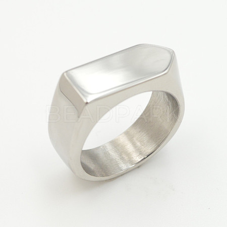 304 Stainless Steel Finger Rings FS-WG5F41B-44-1