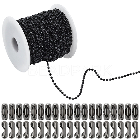 Electrophoresis Soldered Iron Ball Bead Chains CH-SP0001-06-1