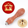 Christmas Wax Seal Stamp Set AJEW-WH0208-1310-3