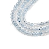 Natural Aquamarine Beads Strands G-ONLY-T-B04-01-4
