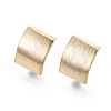 Brass Stud Earring Findings X-KK-N233-018-NF-2