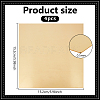 Brushed Brass Sheets KK-WH0031-92C-01-2