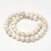 Natural Mashan Jade Beads Strands X-G-P232-01-F-4mm-2