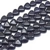 Synthetic Blue Goldstone Beads Strands G-G793-15A-02-1