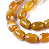 Natural Agate Beads Strands G-N356-02A-06-4