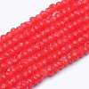Opaque Glass Beads Strands GLAA-R200-B08-1