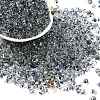 6/0 Spray Paint Glass Seed Beads SEED-H003-11E-1