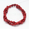 Dyed Synthetic Turquoise Bead Strands G-M145-06-B-2