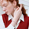105Pcs 3 Styles Electroplate Opaque Solid Color Glass Beads Strands GLAA-TA0004-40A-9