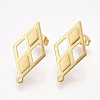 304 Stainless Steel Stud Earring Findings STAS-S079-59A-2