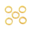 Brass Saw Cut Open Jump Rings KK-G514-01J-G-1