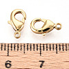 Brass Lobster Claw Clasps KK-YW0004-01A-G-3