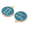 Alloy Enamel Pendants ENAM-S124-01A-05-3