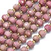 Natural Rhodochrosite Beads Strands G-K389-E27-01-1