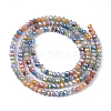 Electroplate Glass Beads Strands EGLA-S192-001A-A02-2