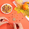 Thanksgiving Day Themed Transparent Acrylic Beads MACR-SP0001-32A-3