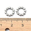 Non-Tarnish 304 Stainless Steel Linking Rings STAS-Z066-08P-3