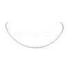 304 Stainless Steel Singapore Chain Necklaces NJEW-JN05167-02-2