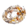 Natural Botswana Agate Beads Strands G-G018-26-3