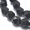 Natural Black Onyx Beads Strands G-K303-B02-6mm-3