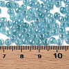 6/0 Imitation Jade Glass Seed Beads SEED-N004-006-20-6