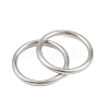 304 Stainless Steel Closed Jump Rings STAS-G393-06P-18-3