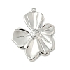 304 Stainless Steel Pendants STAS-L293-09F-P-1