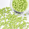 Baking Paint Glass Beads SEED-S023-11A-04-1