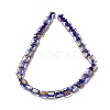 Handmade Gold Foil and Silver Foil Lampwork Beads FOIL-C001-01A-06-2