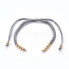 Nylon Cord Braided Bracelet Making MAK-E665-06F-1