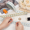 10M Vintage Jacquard Polyester Ribbon OCOR-CY0004-41B-3