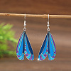 Alloy Enamel Dangle Earrings WG3C029-02-1