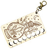 8-Position Wood Embroidery Thread Storage Trays TOOL-WH0056-024-1