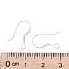 925 Sterling Silver Earring Hooks STER-G011-09-3