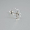 304 Stainless Steel Fish Bone Straight Barbell 15 Gauge Piercing Tongue Rings for Women Men FS-WG89F3B-01-4