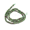 Dyed Natural Malaysia Jade Rondelle Beads Strands G-E316-2x4mm-43-3
