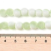 Frosted Crackle Glass Beads X1-GLAA-U001-6mm-M09-4