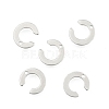 Tarnish Resistant 304 Stainless Steel Letter Charms STAS-O072-C-2