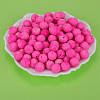 Round Silicone Focal Beads SI-JX0046A-124-3