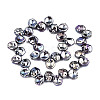 ABS Plastic Imitation Pearl Beads Strands KY-N015-12-A01-2
