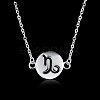 Fashion Brass Constellation/Zodiac Sign Pendant Necklaces NJEW-BB20150-7