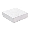 Square Cardboard Necklace Box LS-CBOX-Q038-02B-1