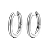 304 Stainless Steel Hoop Earrings PW-WG61766-02-1