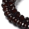 Baking Paint Imitation Jade Glass Bead Strands DGLA-A034-J6MM-A11-3