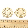 Brass Pendants Cabochon Settings KK-B134-20G-3