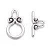 Ring Tibetan Style Alloy Toggle Clasps X-A1011Y-3